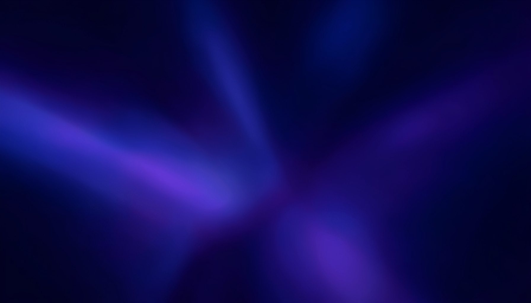A deep indigo and violet gradient composition with soft luminous bands radiating outward, evoking cosmic depth and contemplative stillness.